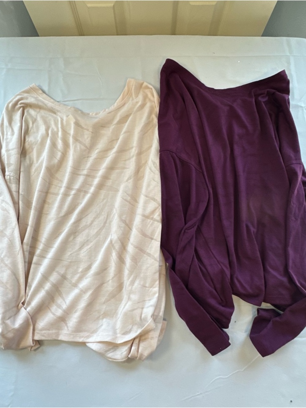 Jockey Lightweight Long-Sleeve Top in Pale Blush